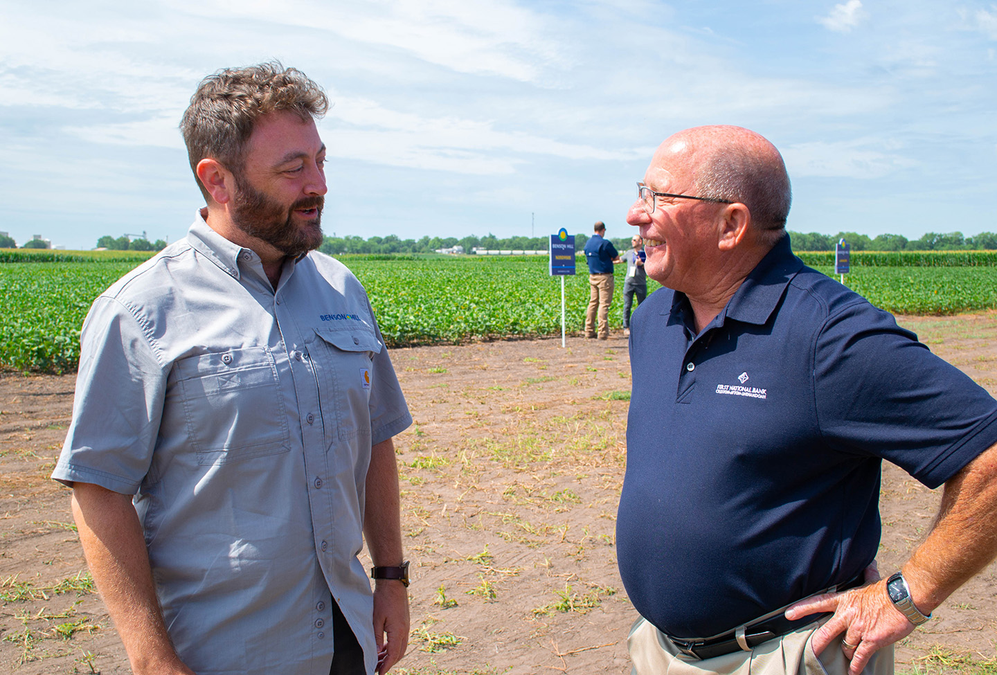 Benson Hill hold ribbon cutting at Creston Facility